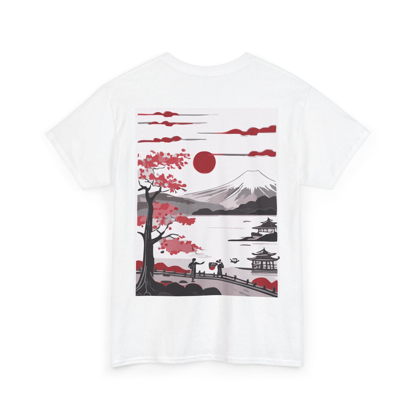 "Konnichiwa" with Japanese Landscape 2